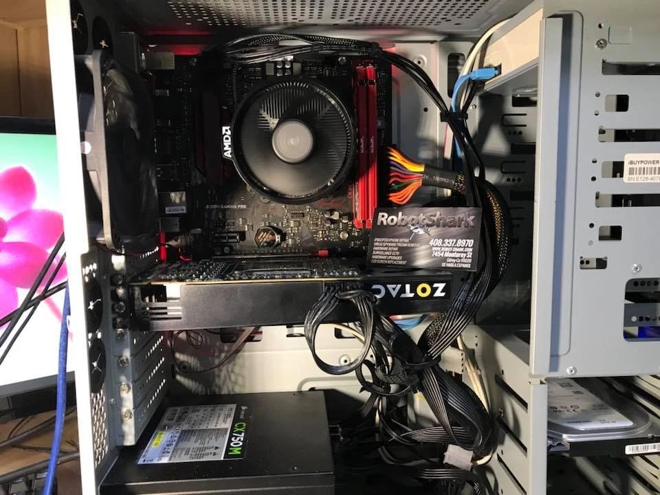 Custom gaming PC build showcase