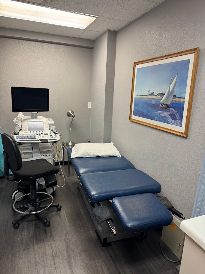 Ultrasound exam room